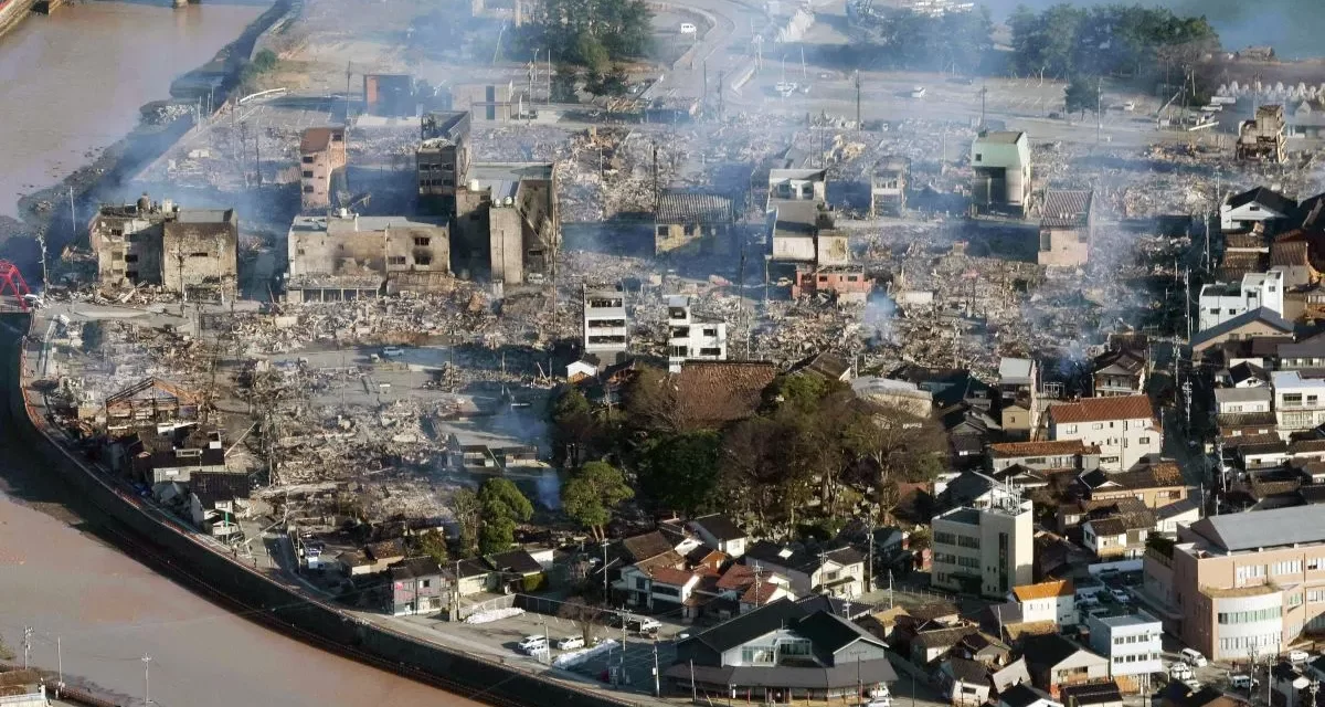 Terremoto en Japón: cifra de muertos aumenta a 48, mientras las autoridades descartan daños en plantas nucleares