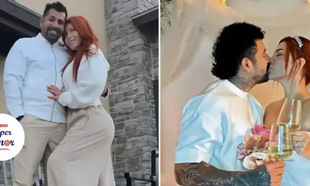 Milena Zárate se casó con el tatuador Carlos Mendoza en una boda simbólica en Estados Unidos: “Nuestra locura de amor”