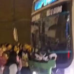 CRÍMENES NO CESAN: Balean a chofer de bus de Vipusa EN PLENO RECORRIDO