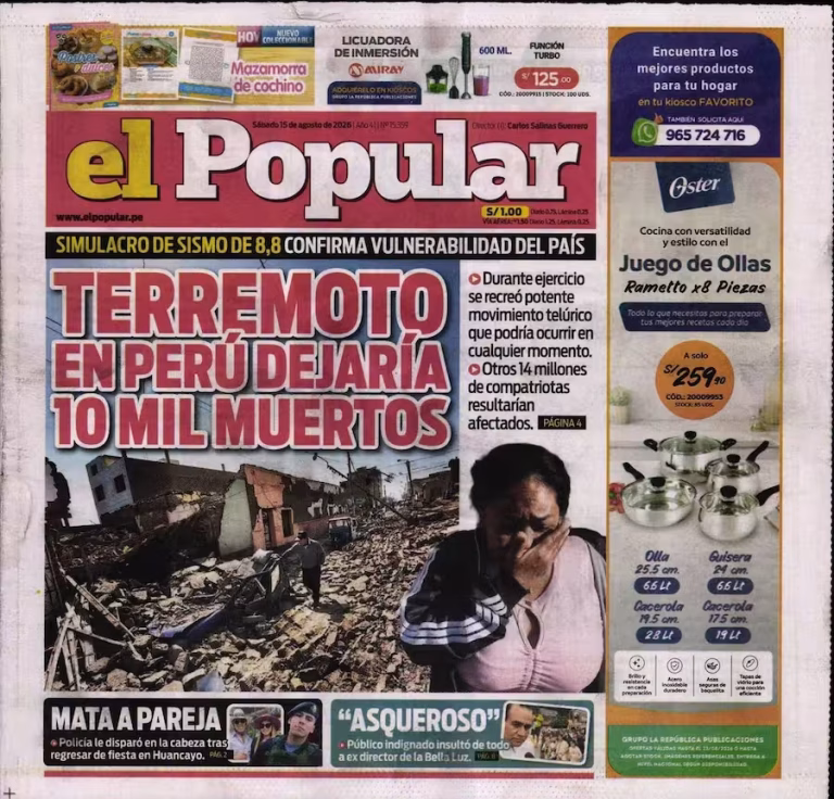 El Popular 15 Ago