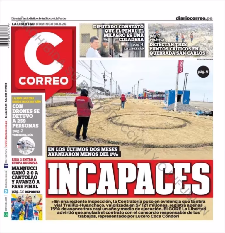 La Libertad – Correo 30-08