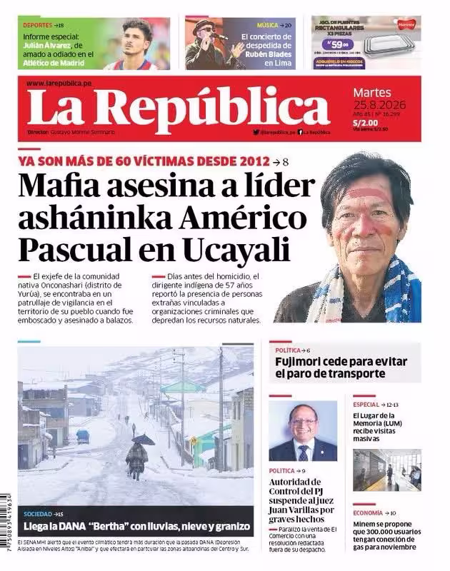 La República 25-08