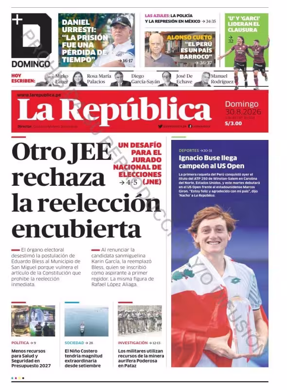 La República Norte 30-08
