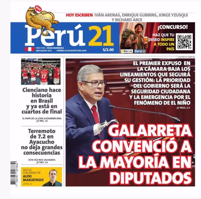 Peru 21 21-08