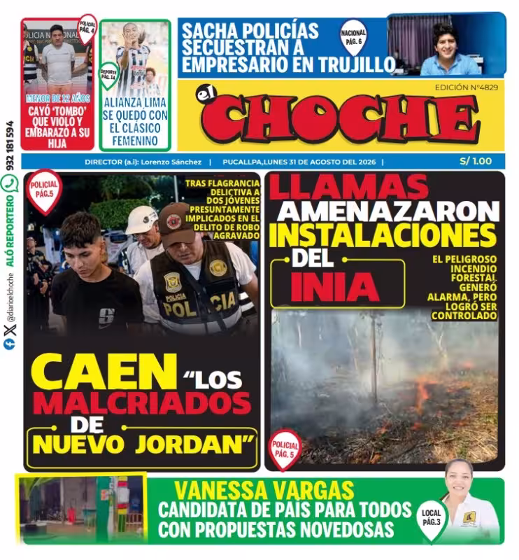 Ucayali – El Choche 31-08