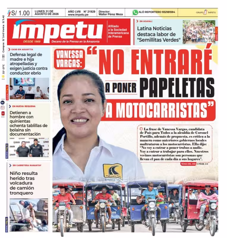 Ucayali – Impetu 31-08