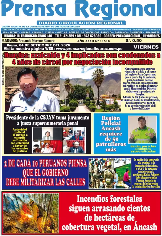 Áncash Prensa Regional 04-09
