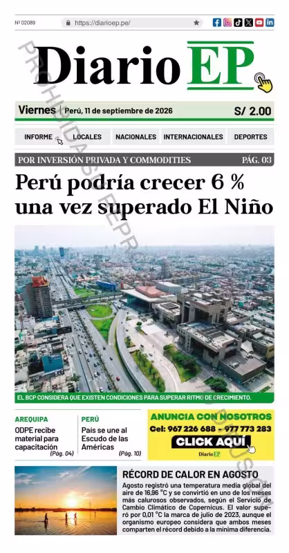 Arequipa Diario EP 11-09