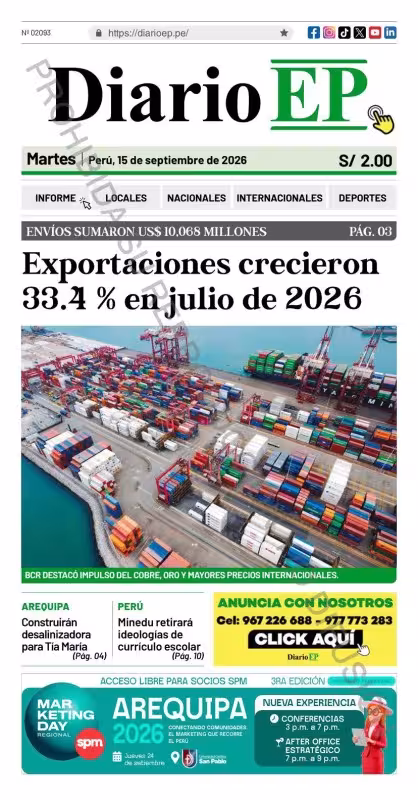 Arequipa Diario EP 15-09