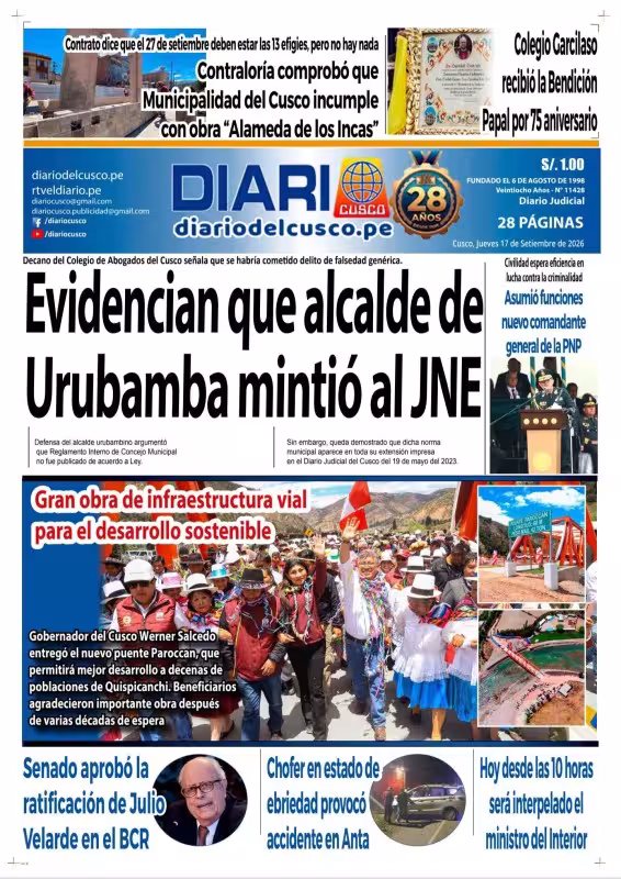 Diario Cusco 17-09