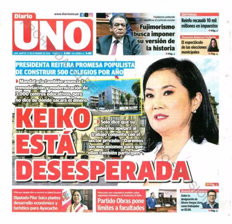 Diario Uno 15-09