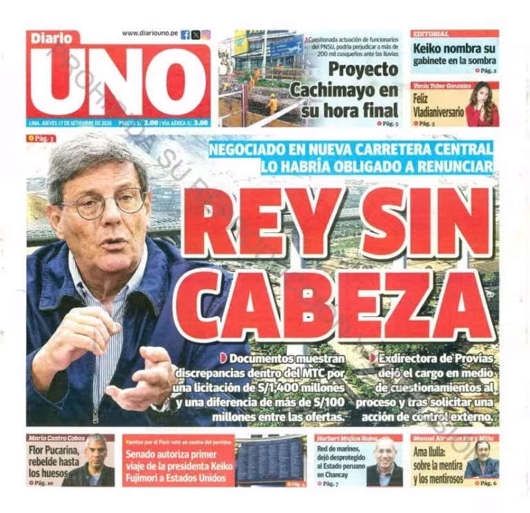 Diario Uno 17-09