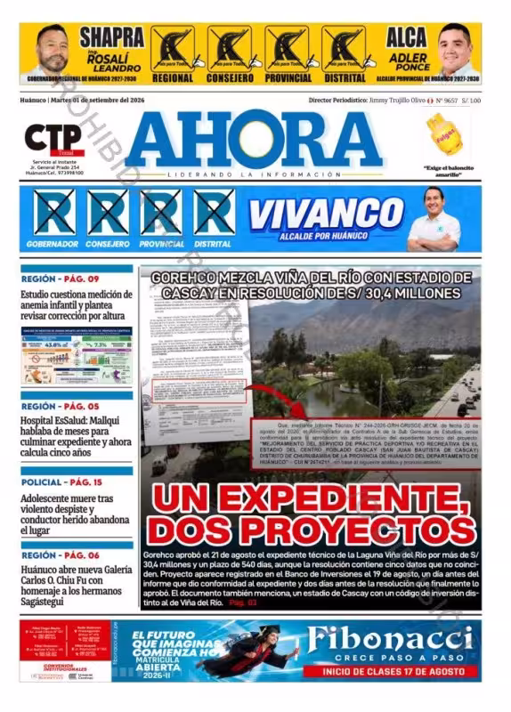 Huánuco Ahora 01-09