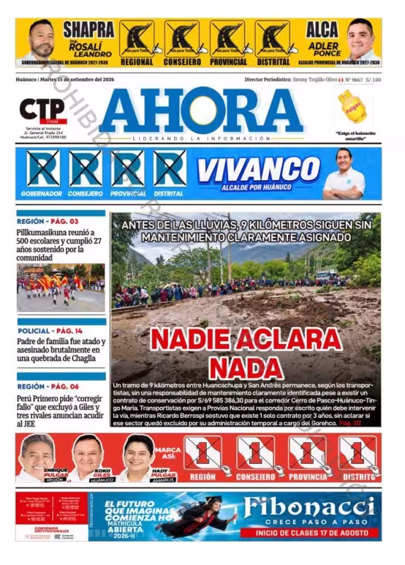Huánuco Ahora 1 15-09