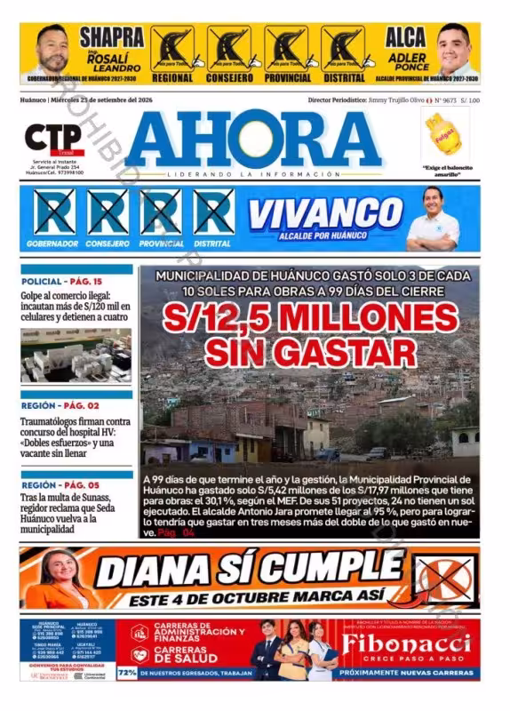 Huánuco Ahora 23-09