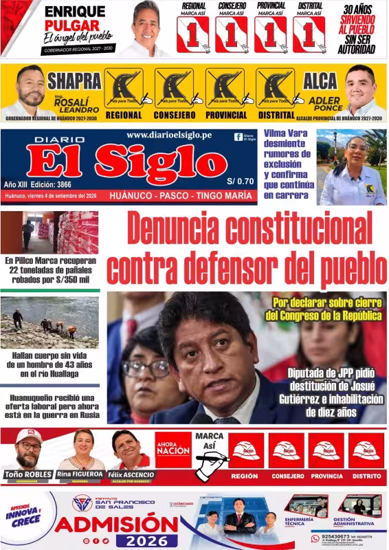 Huánuco El Siglo 04-09