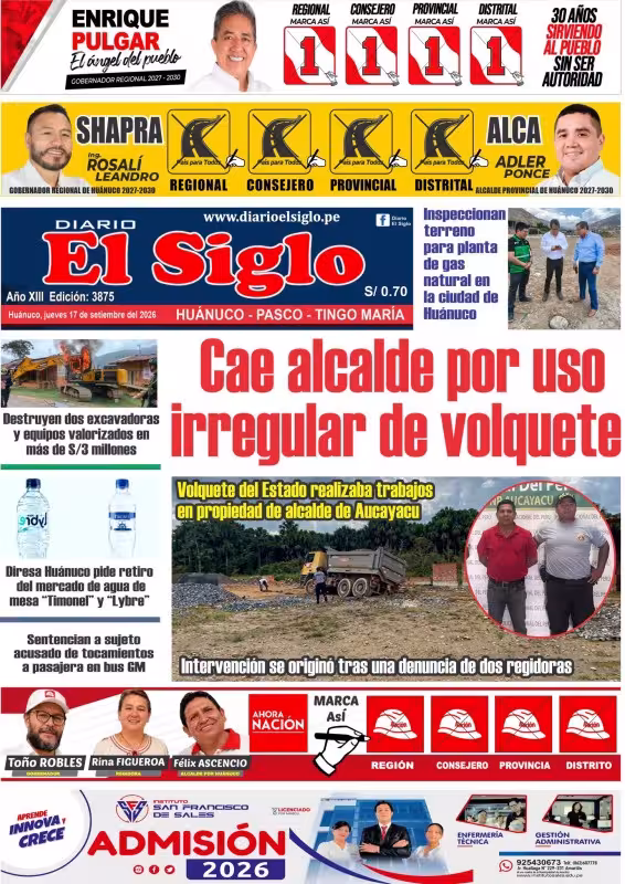 Huánuco El Siglo 17-09