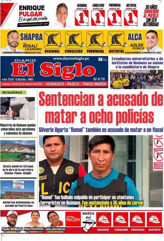 Huánuco El Siglo 25-09