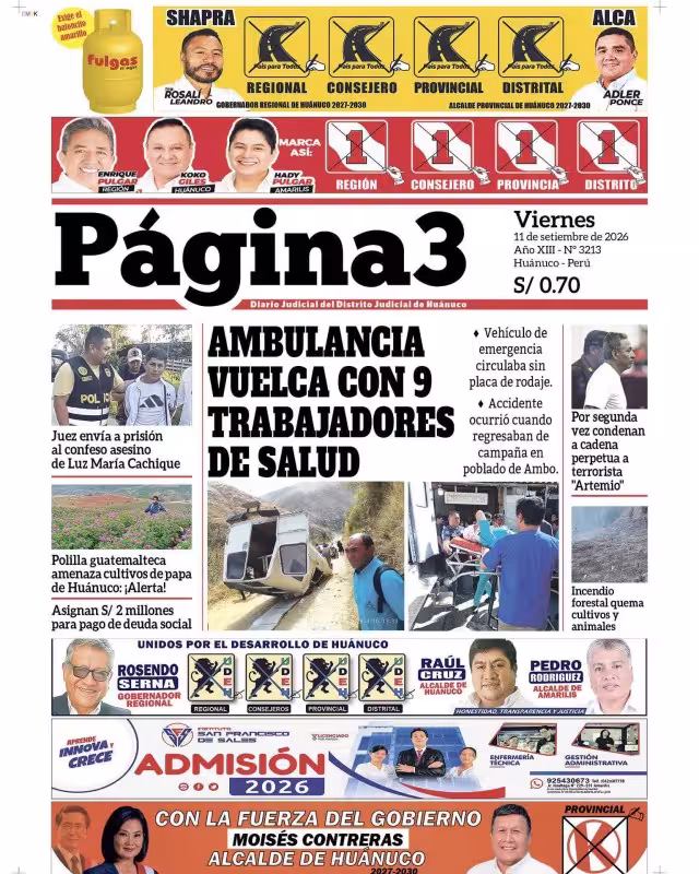 Huánuco Página 3 11-09