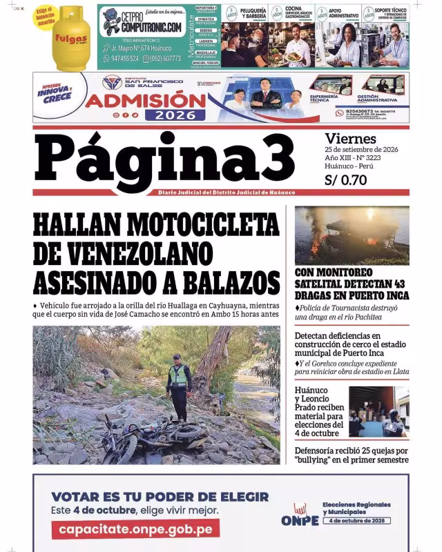 Huánuco Página 3 25-09