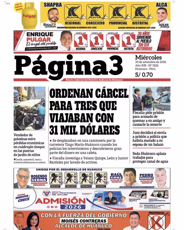 Huánuco Página 3 30-09