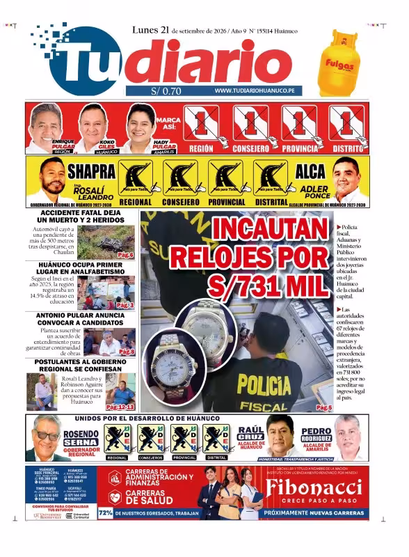 Huánuco Tu Diario 21-09
