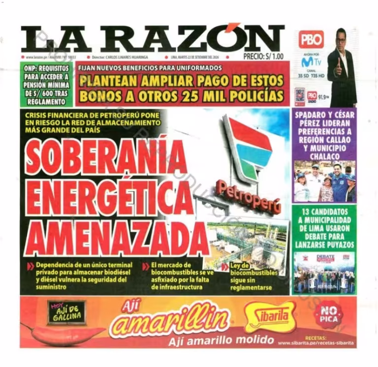 La Razón 22-09