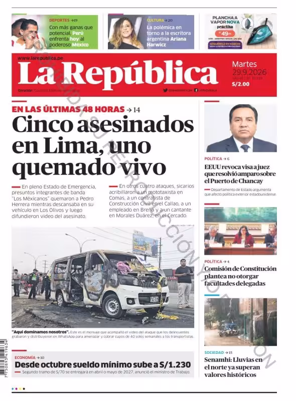 La República Norte 29-09