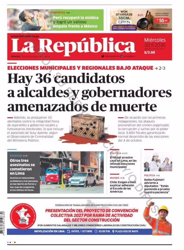 La República Norte 30-09