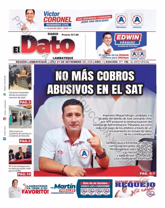 Lambayeque El Dato 21-09