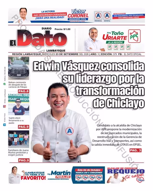 Lambayeque El Dato 23-09