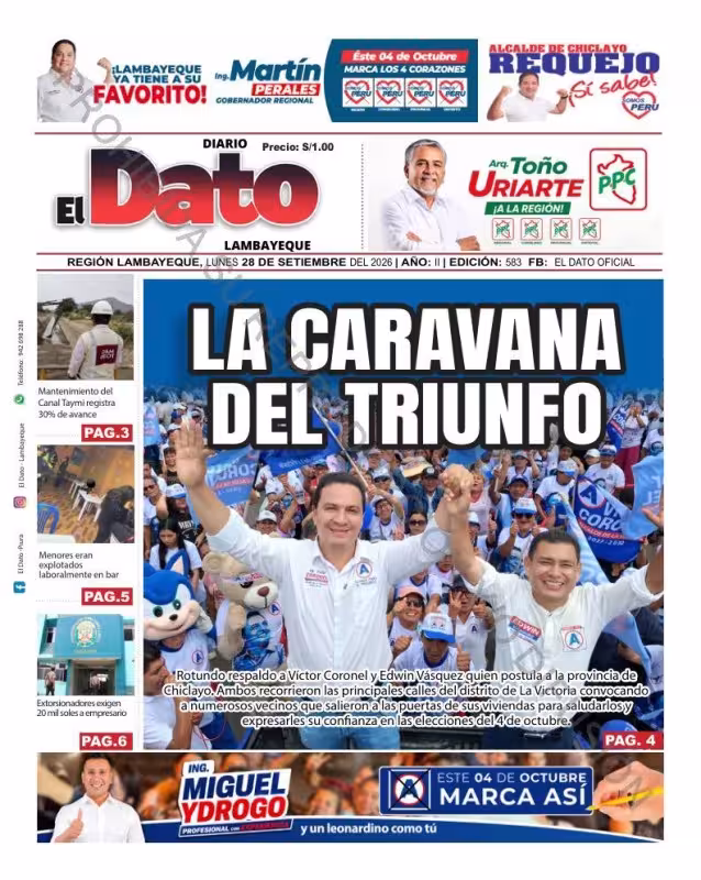 Lambayeque El Dato 28-09