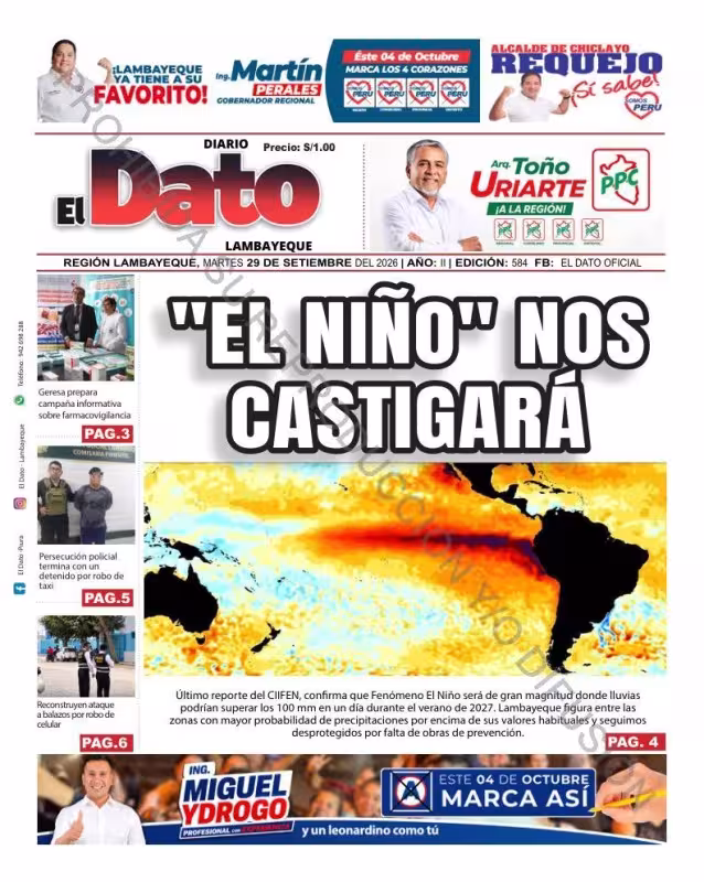 Lambayeque El Dato 29-09