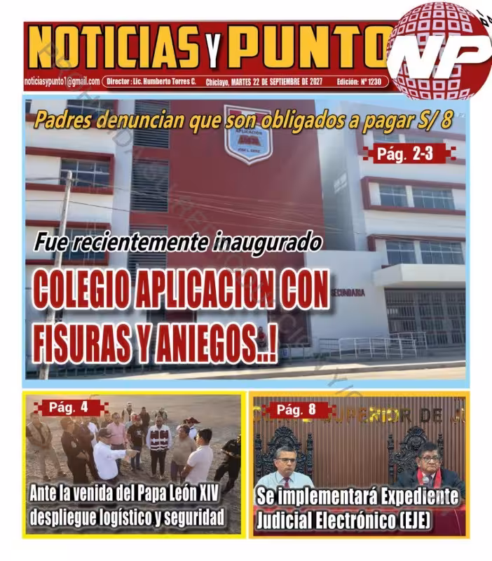 Lambayeque Noticias y Punto 22-09