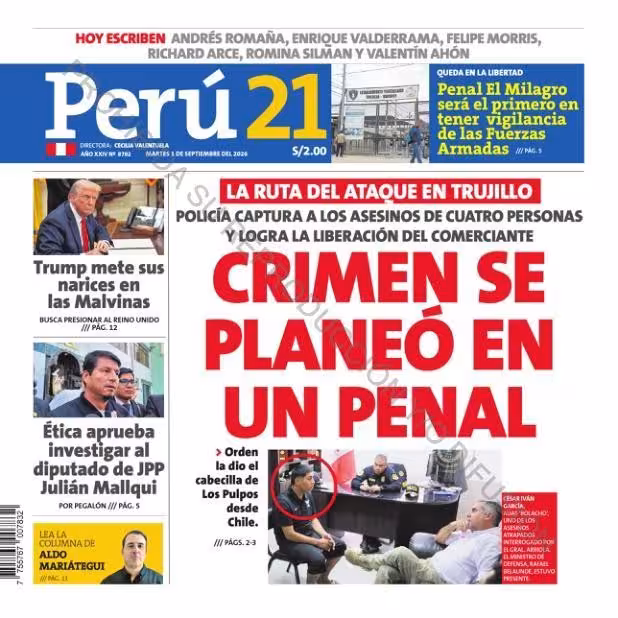 Perú 21 01-09