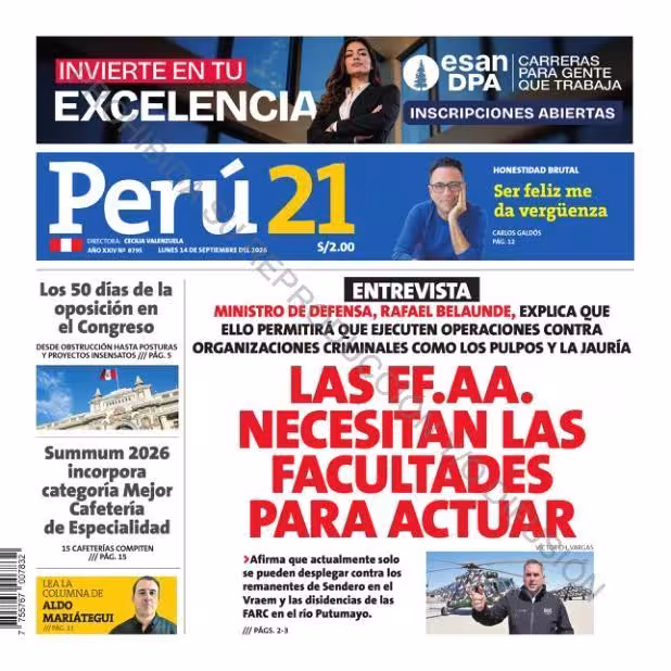 Perú 21 14-09