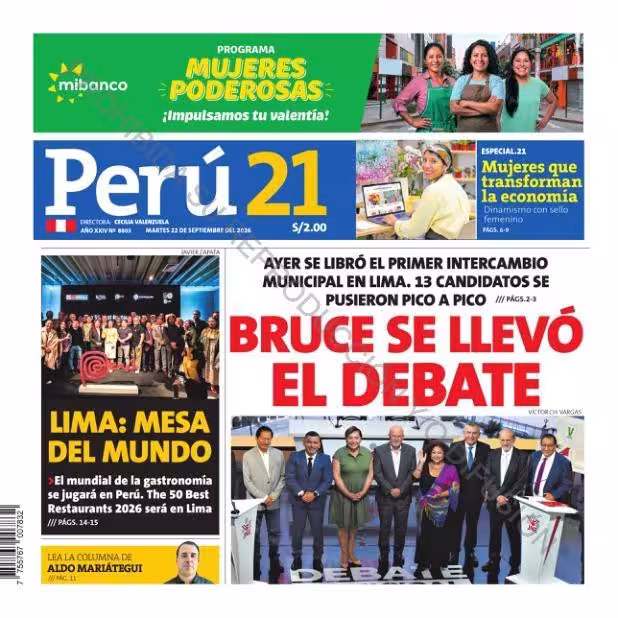 Perú 21 22-09