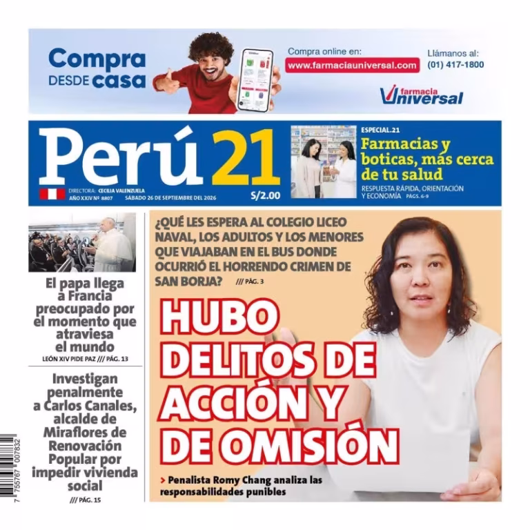 Perú 21 26-09