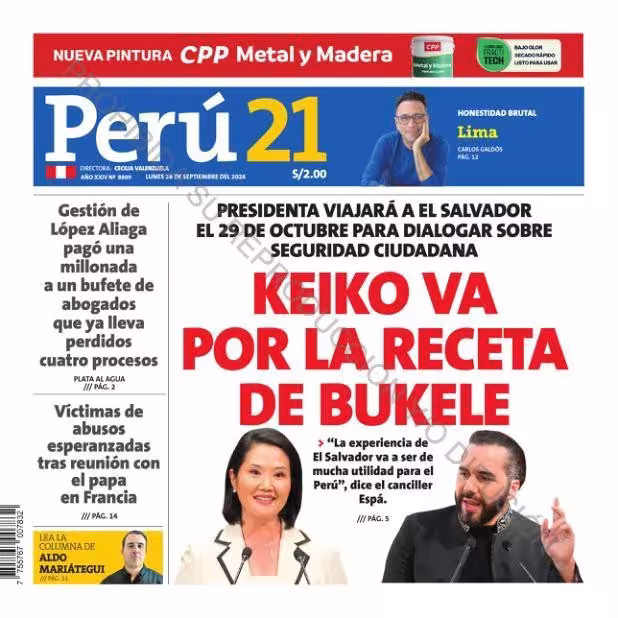 Perú 21 28-09