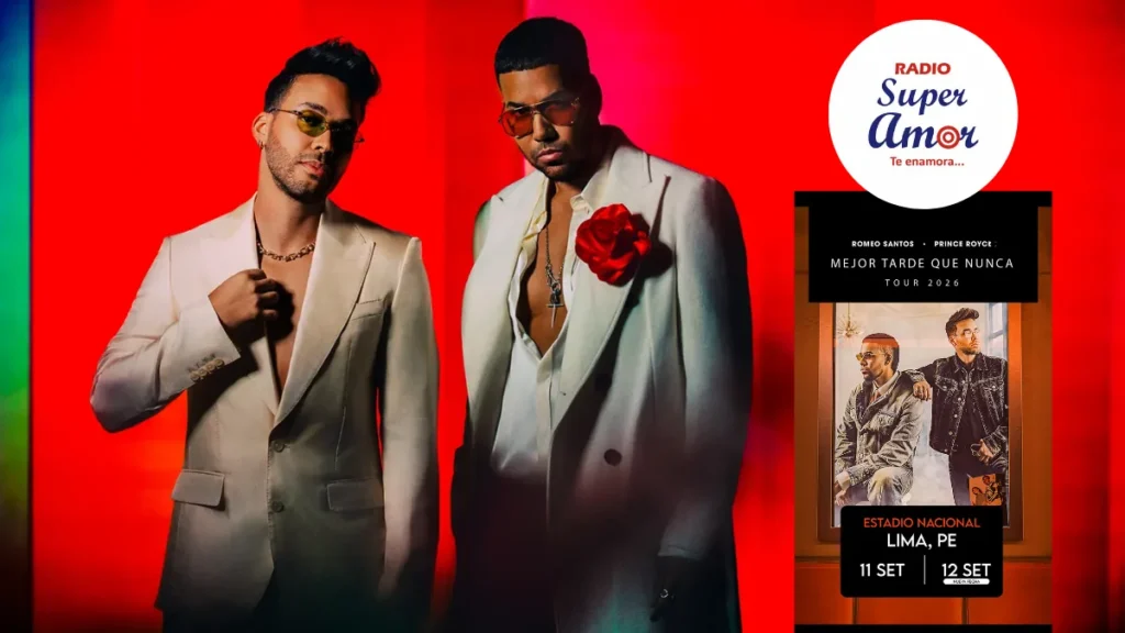 Romeo Santos y Prince Royce llegan a Lima: así será el esperado encuentro del “Rey” y el “Príncipe” de la bachata