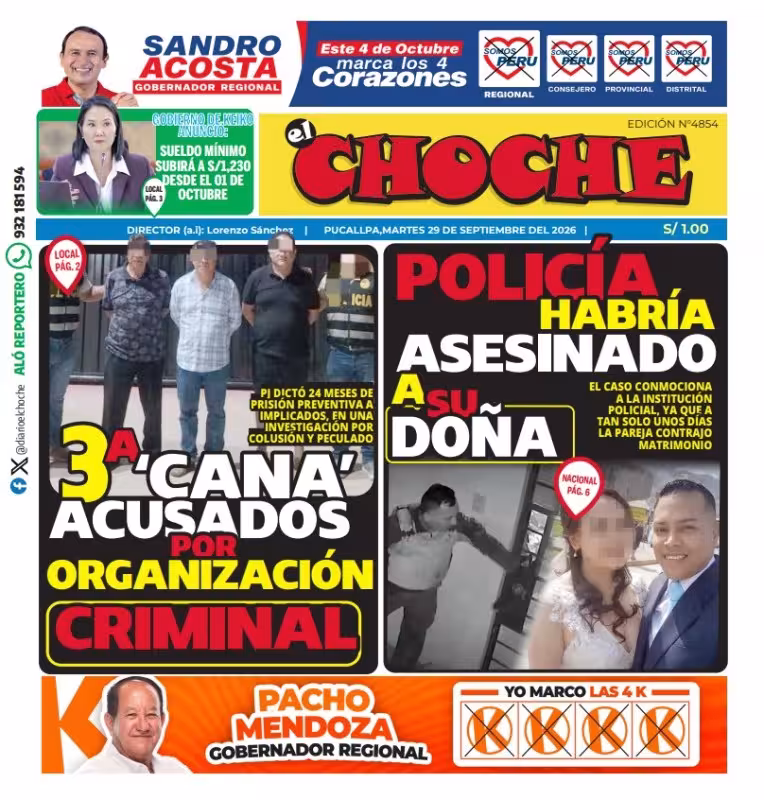 Ucayali El Choche 29-09
