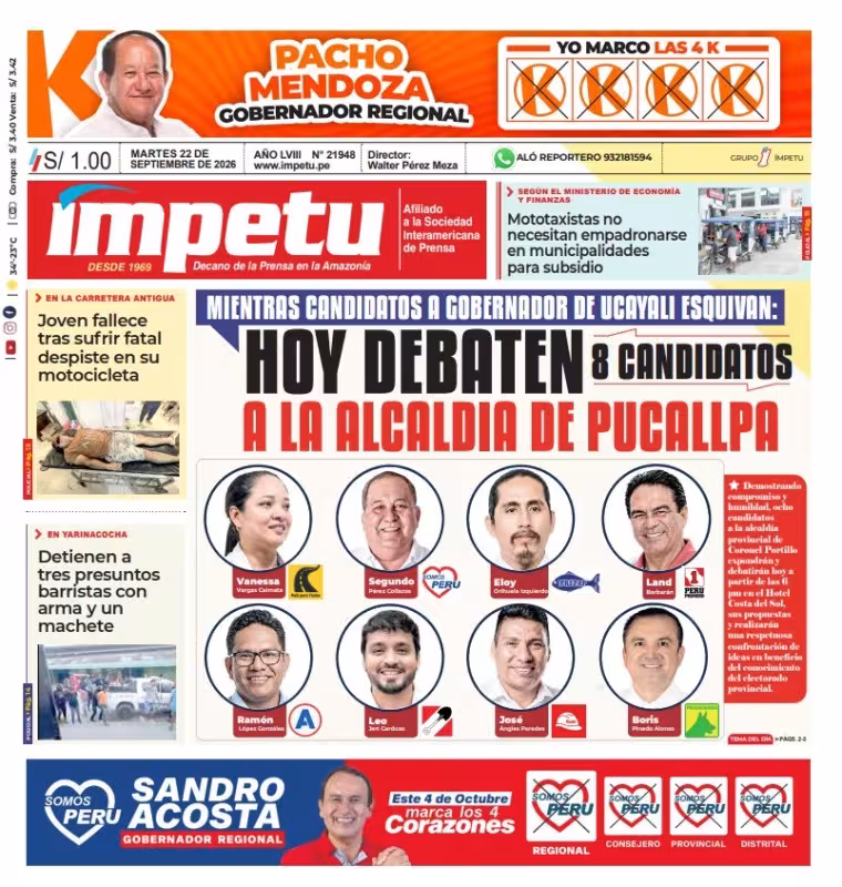 Ucayali Ímpetu 22-09