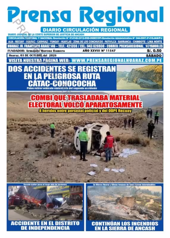 Áncash Prensa Regional 03-10