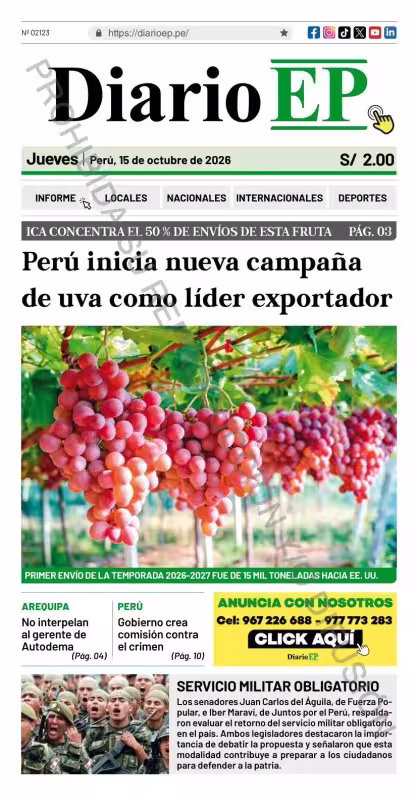 Arequipa Diario EP 15-10