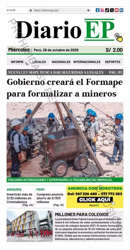 Arequipa Diario EP 28-10