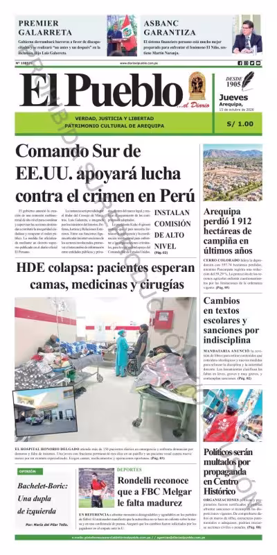 Arequipa El Pueblo 15-10