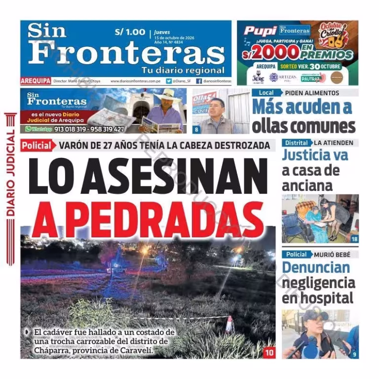 Arequipa Sin Fronteras 15-10