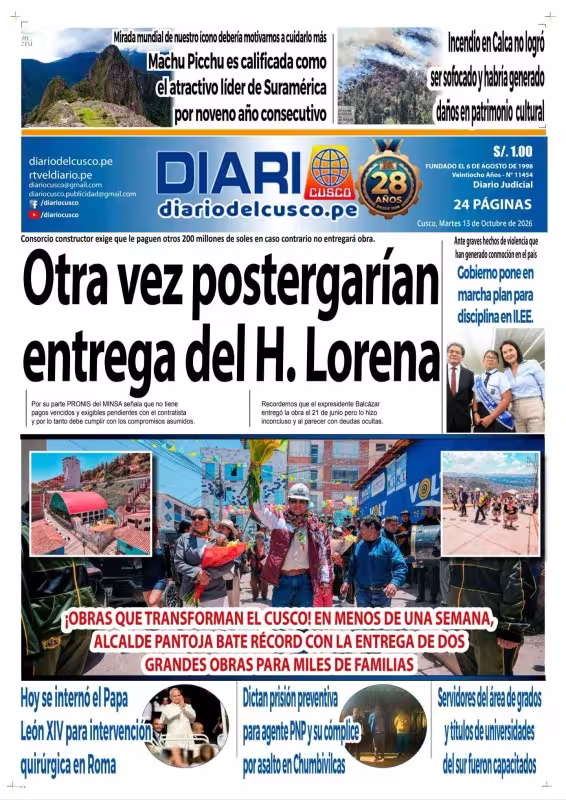 Cusco Diario 13-10
