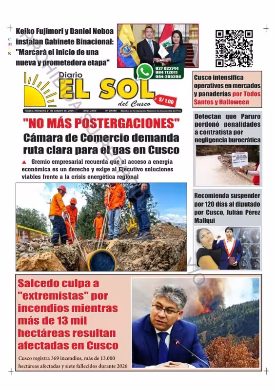 Cusco El Sol 21-10
