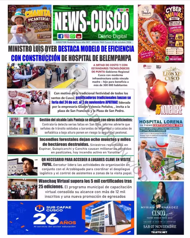 Cusco News 22-10